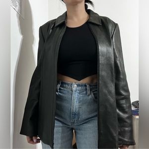 Vintage leather jacket